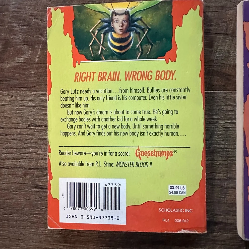 Scholastic Goosebumps Books Set (3)